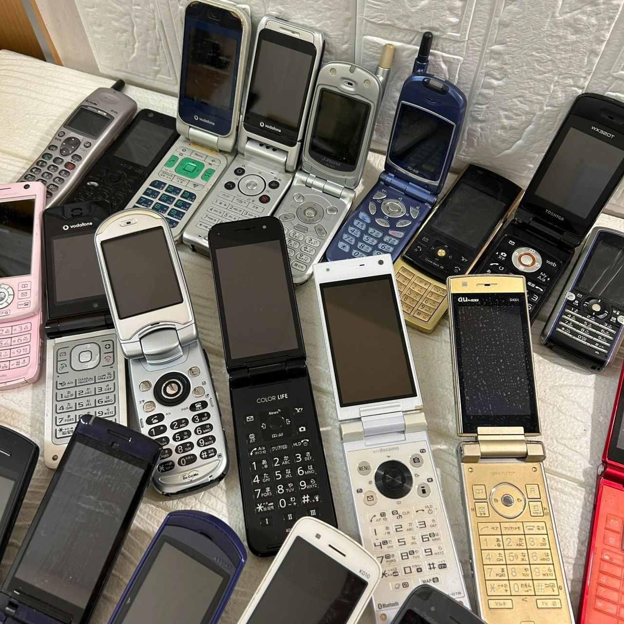 I【ジャンク】ガラケー 26台 まとめ売り ガラパゴス携帯 昭和 レトロ