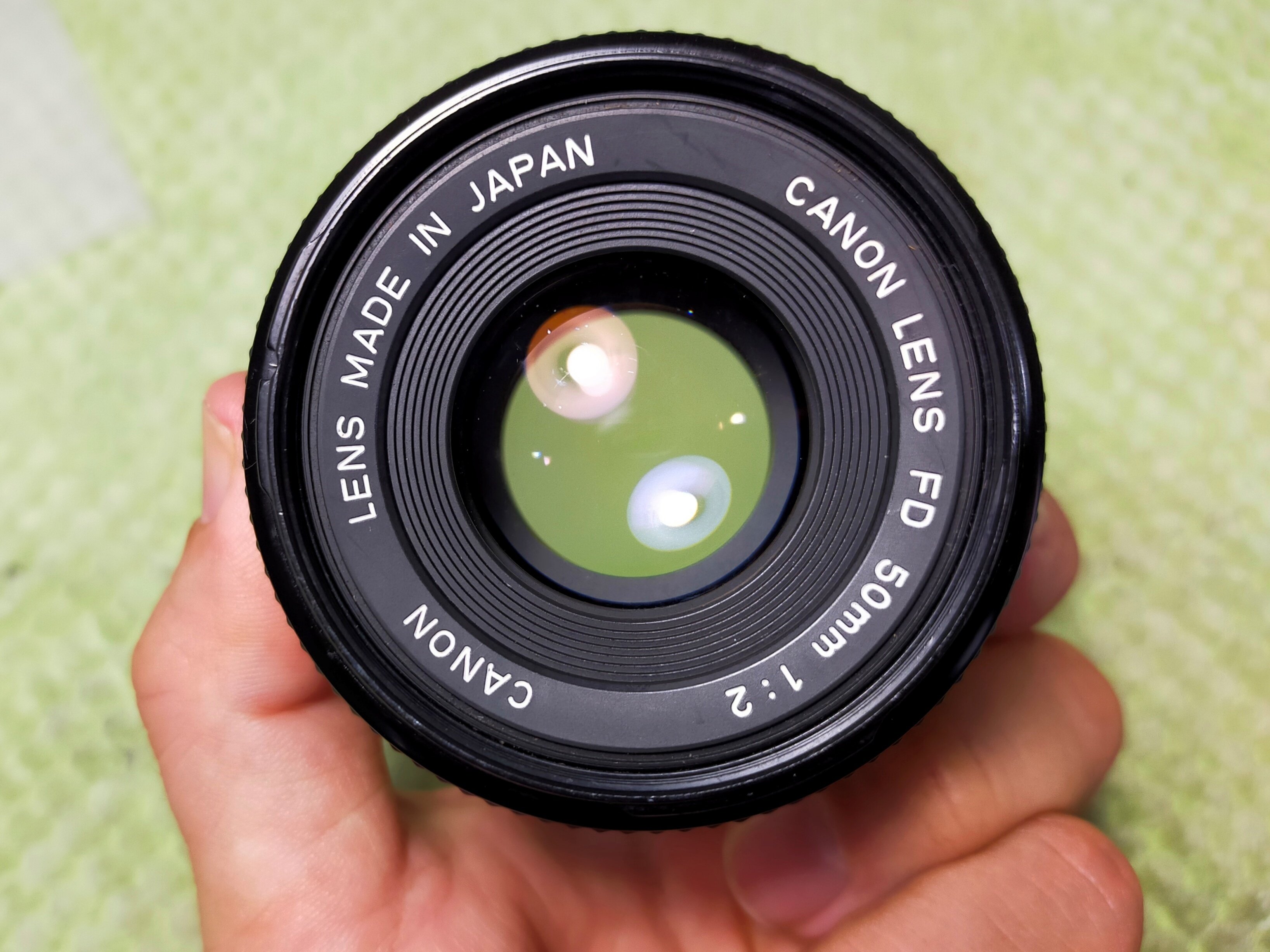 キャノン ニュー FDレンズの分解方法Canon New FD 50mm F/2｜フィルム