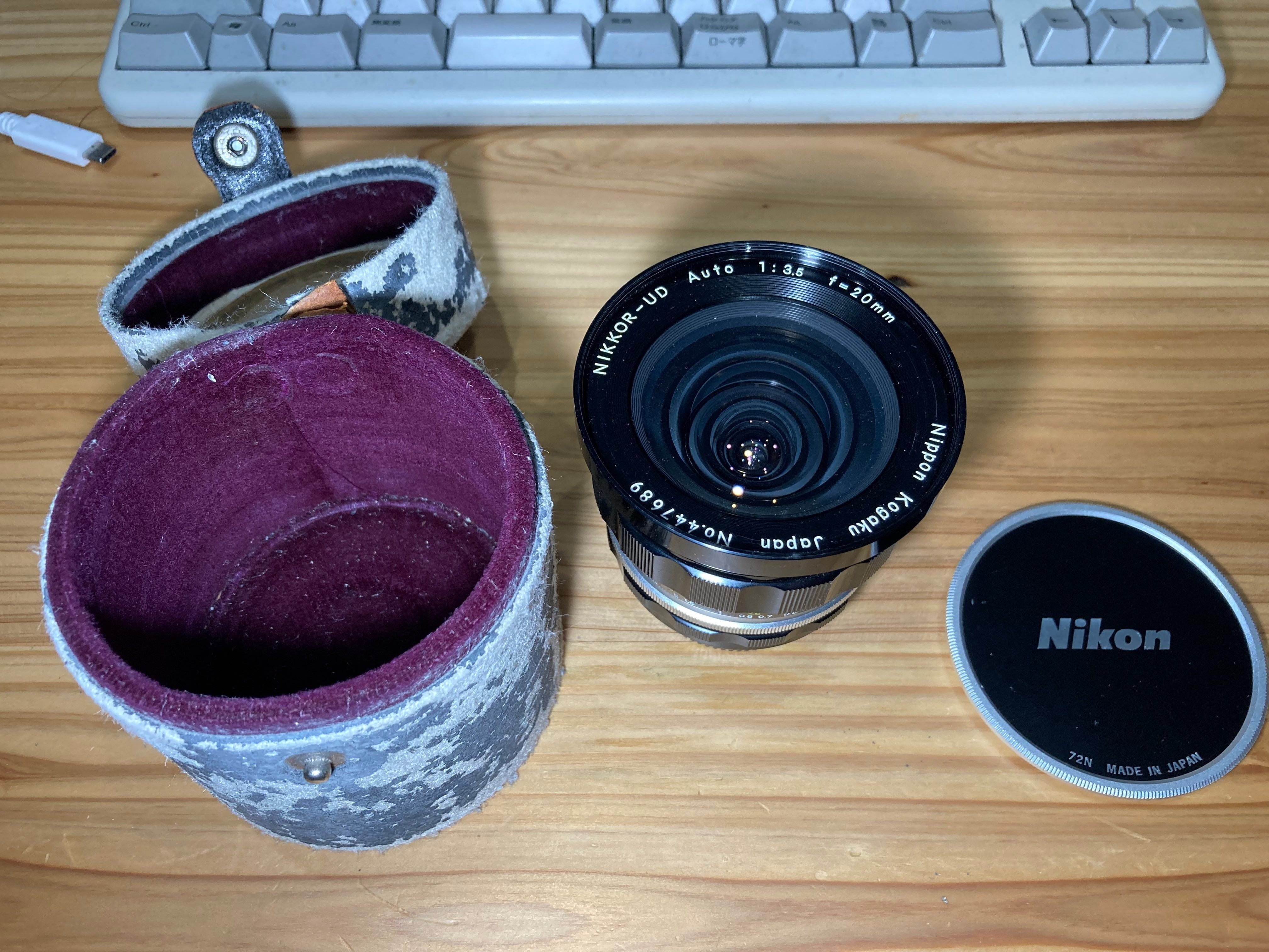 限界独身オタク男性が実家で眠っていたNikonのオールドレンズを使う話