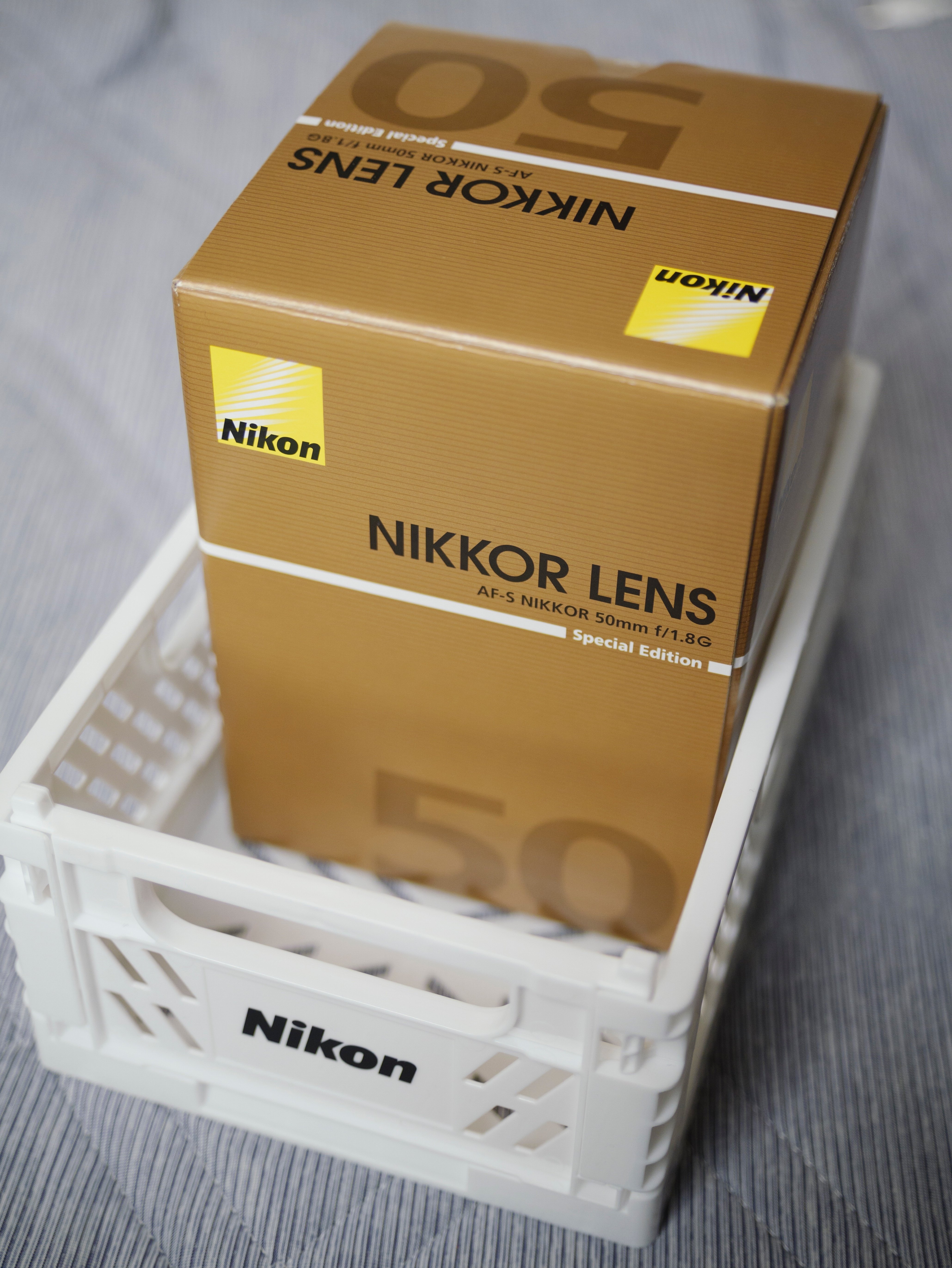 AF-S NIKKOR 50mm f/1.8G Special Editionが安かったので、つい買っ