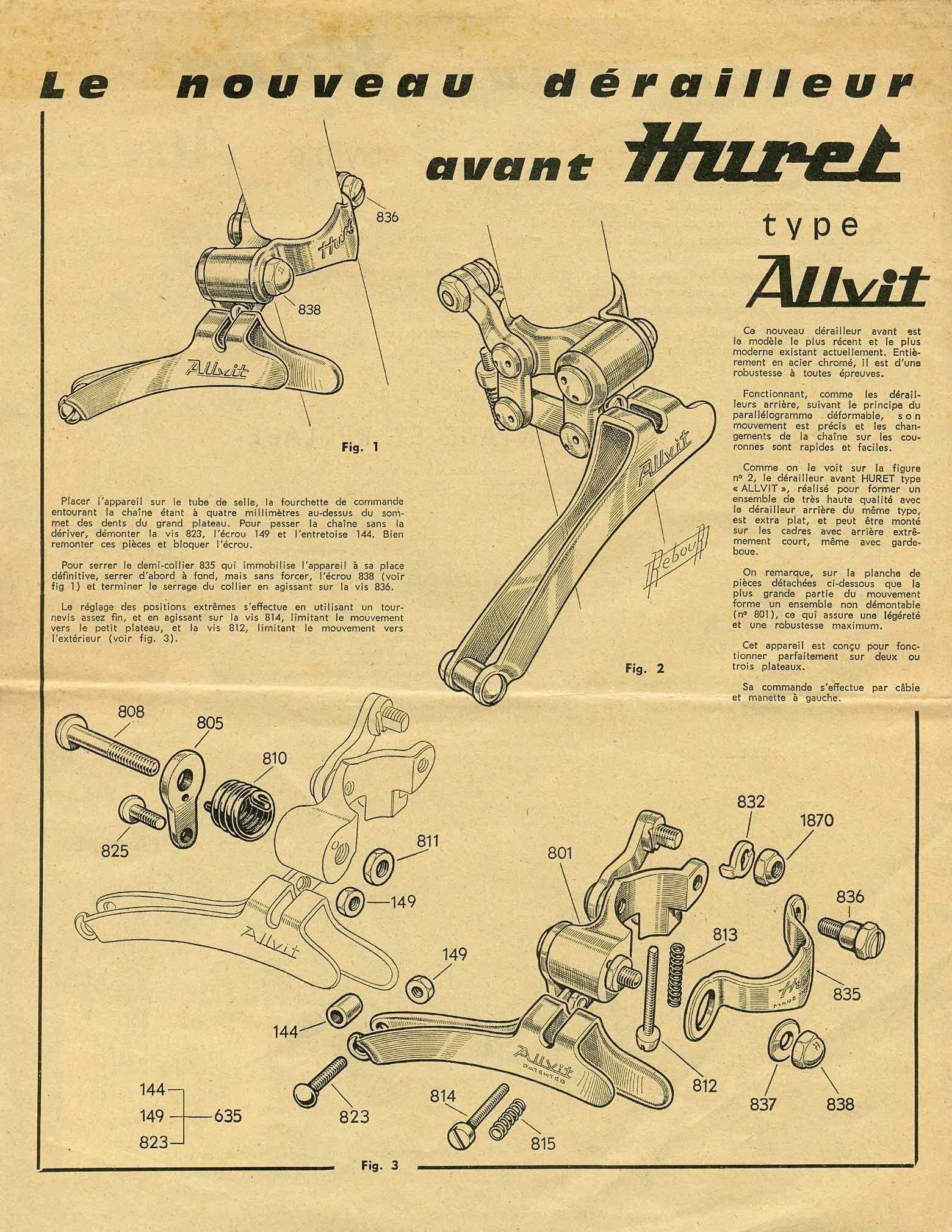 Huretフロントディレイラーの考察その1｜Aki