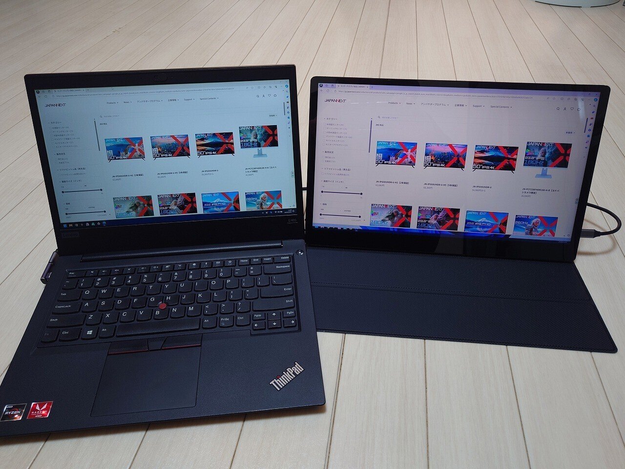 作業領域を広げるか、ジャギーを低減して綺麗な表示を取るか……：15