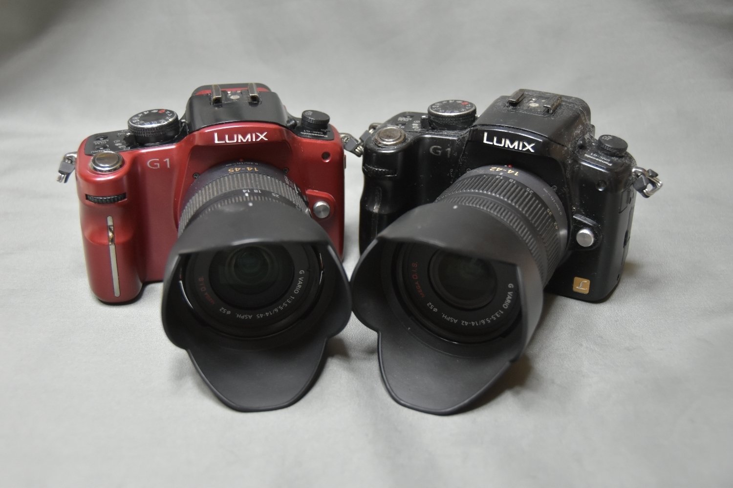 LUMIX G1 ミラーレス一眼タムロン28-70mmマクロオールドレンズ付
