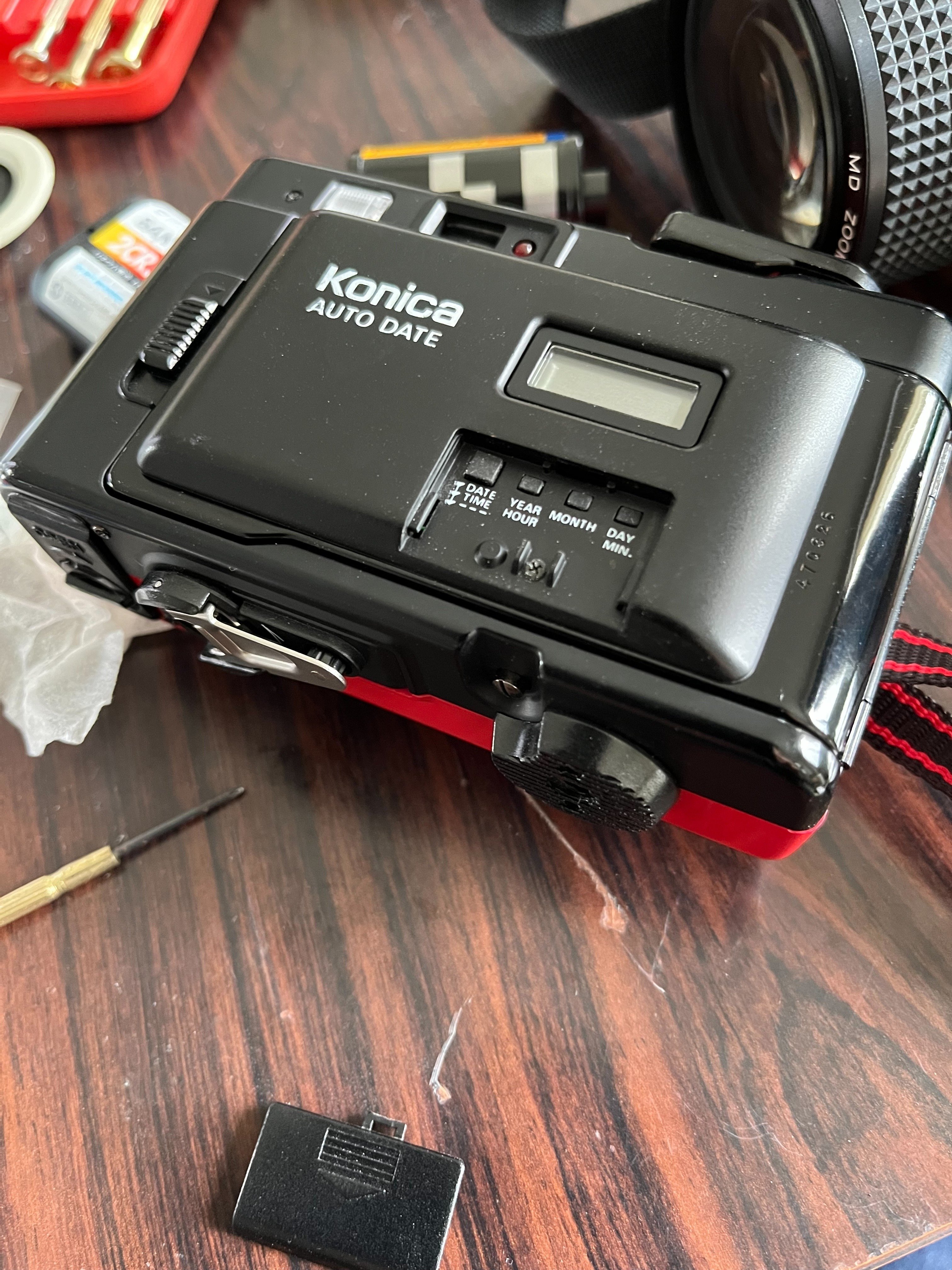 コニカ EFJのデート用電池交換をしてみる｜RURI