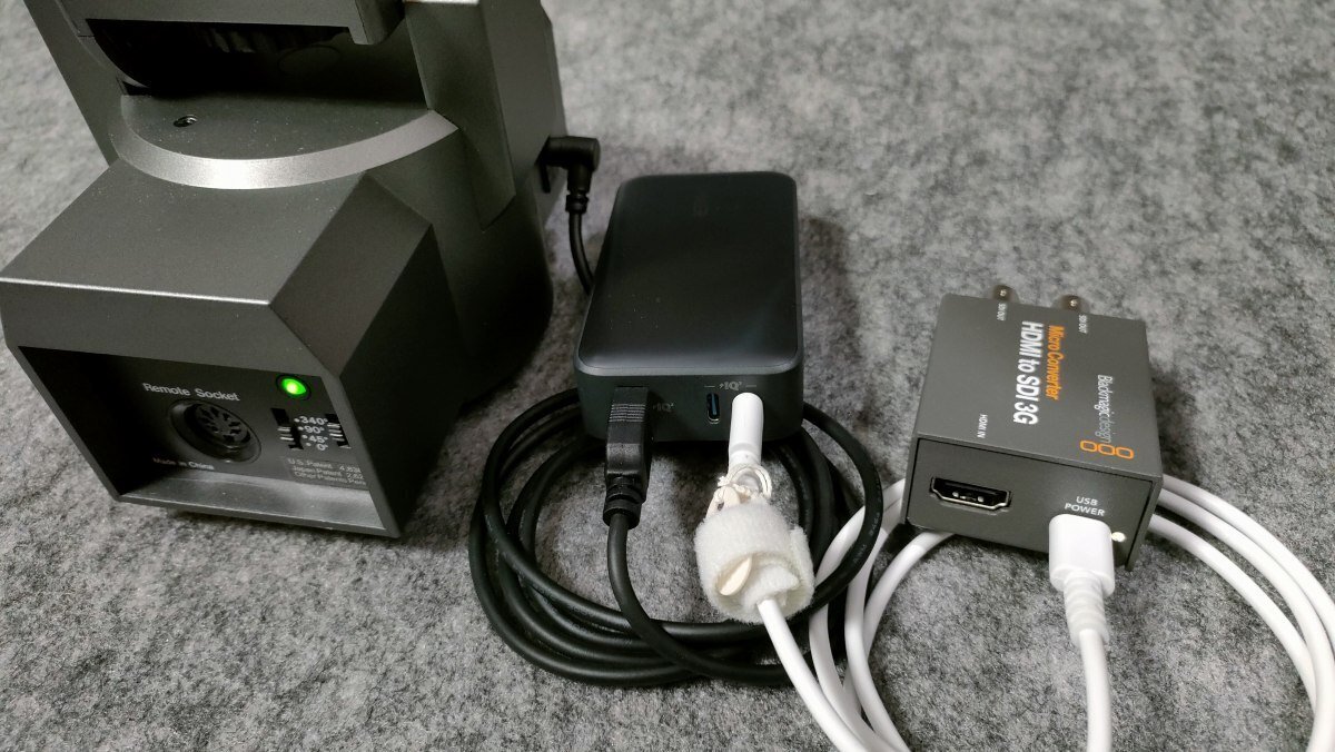 電動雲台MP-101をモバイルバッテリーで動かしてみた｜マルさん