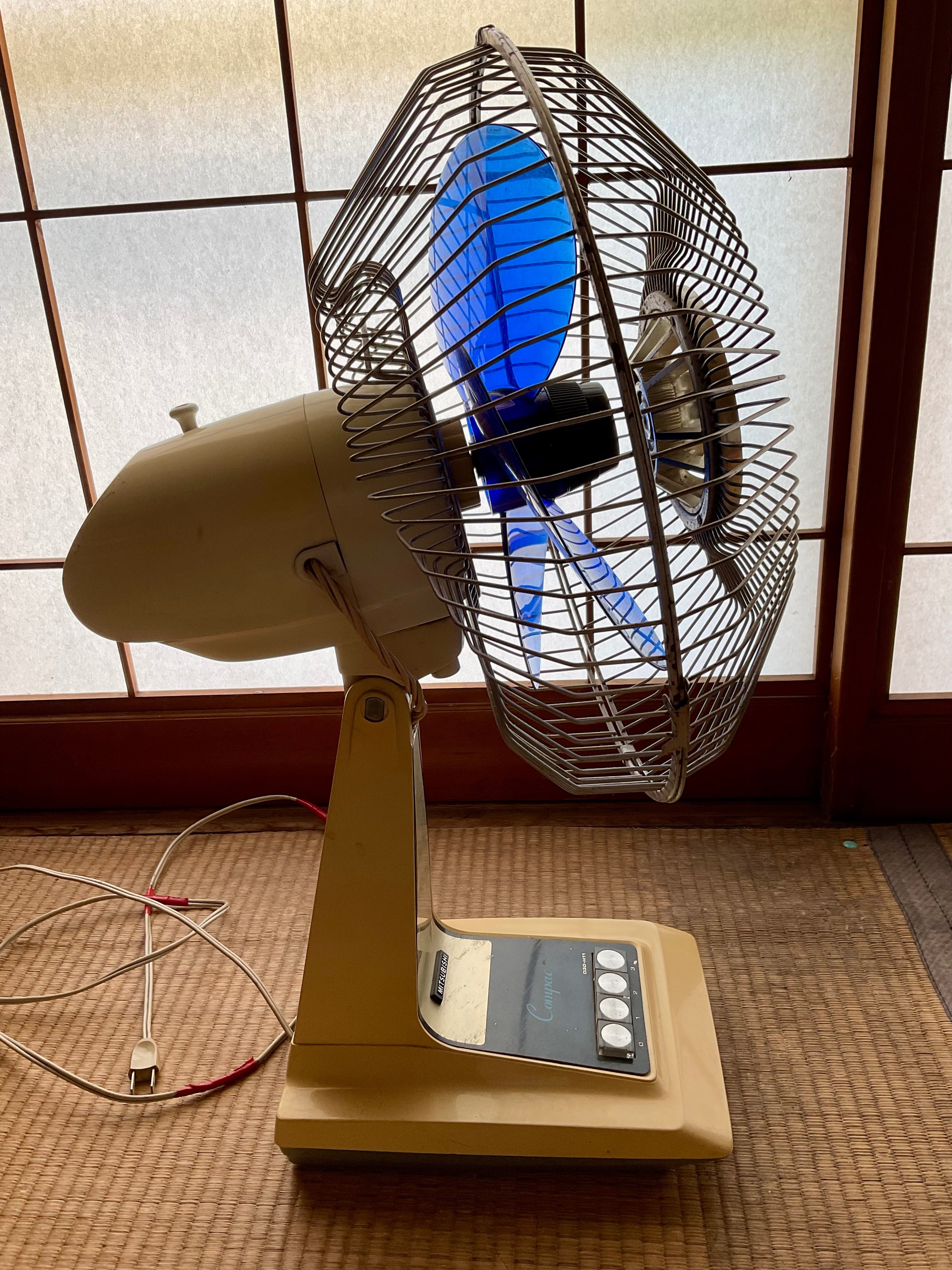 昭和レトロ 三菱扇風機 / D30-H11｜yabuka