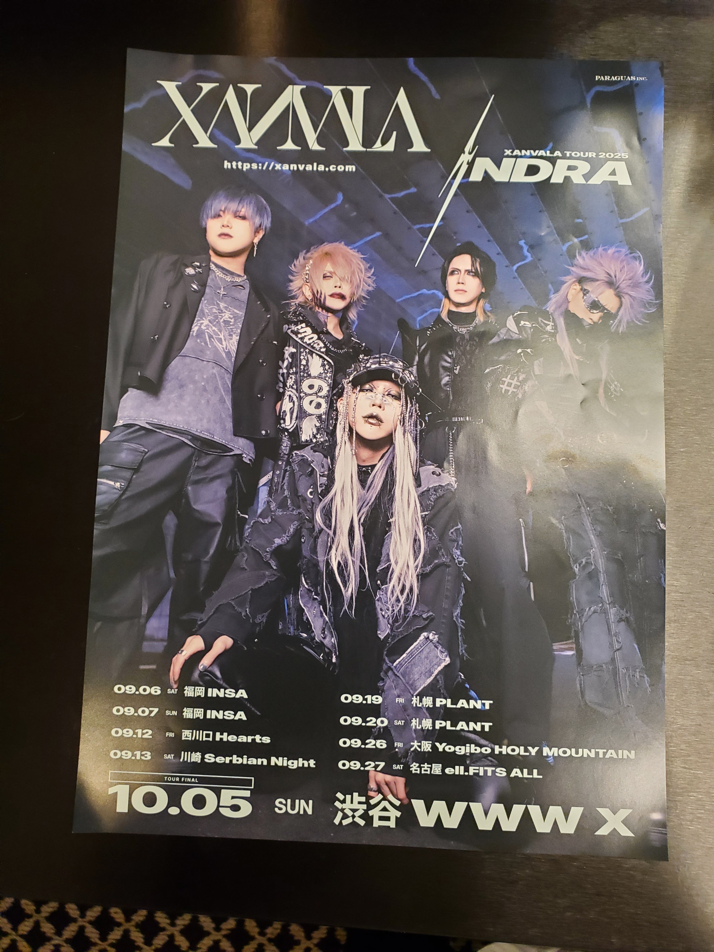 No.46ライブレポ】XANVALA@5月5日EXシアター六本木｜バーやん