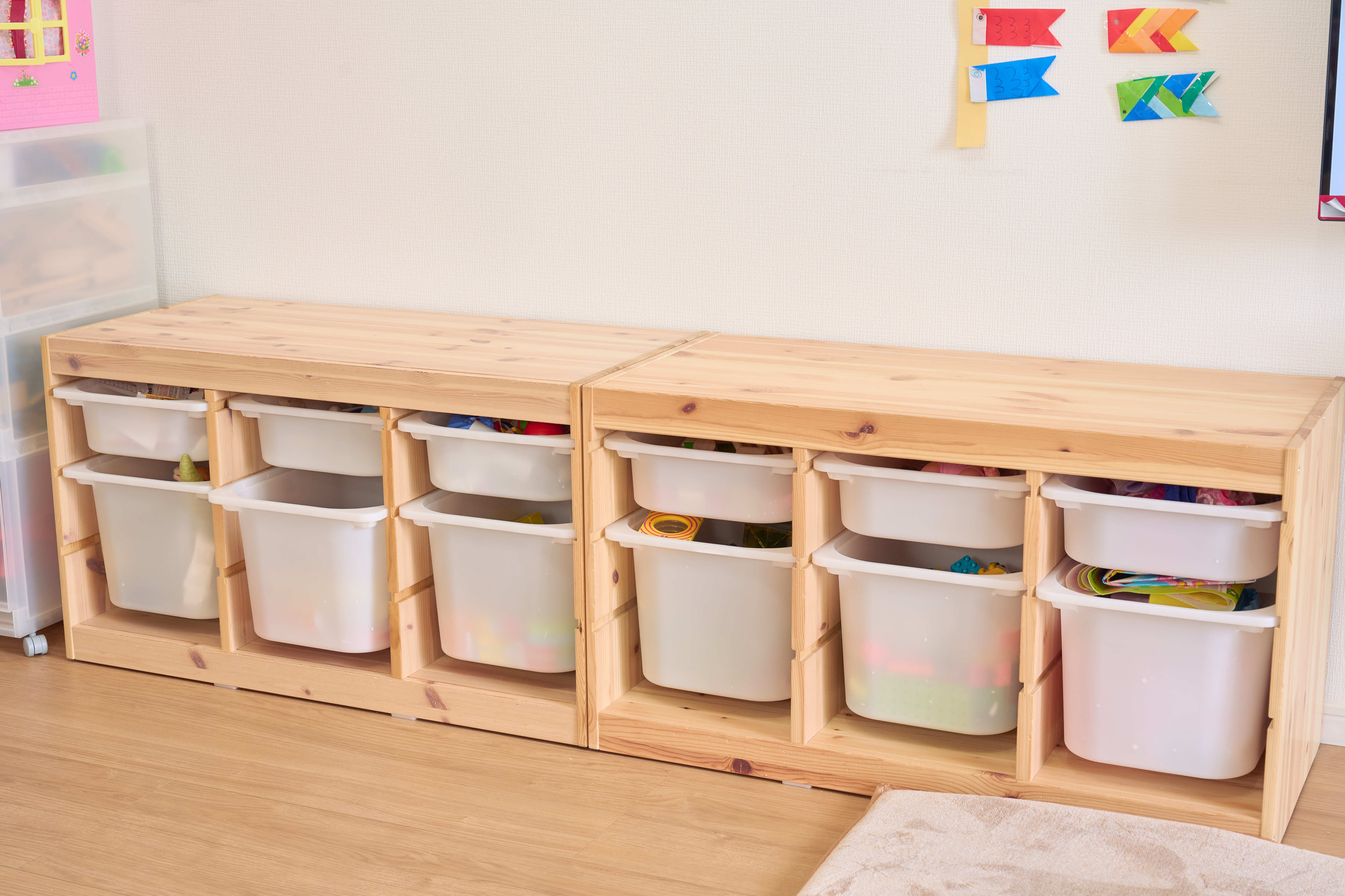 IKEAトロファスト2段に重ねてみた｜メイ