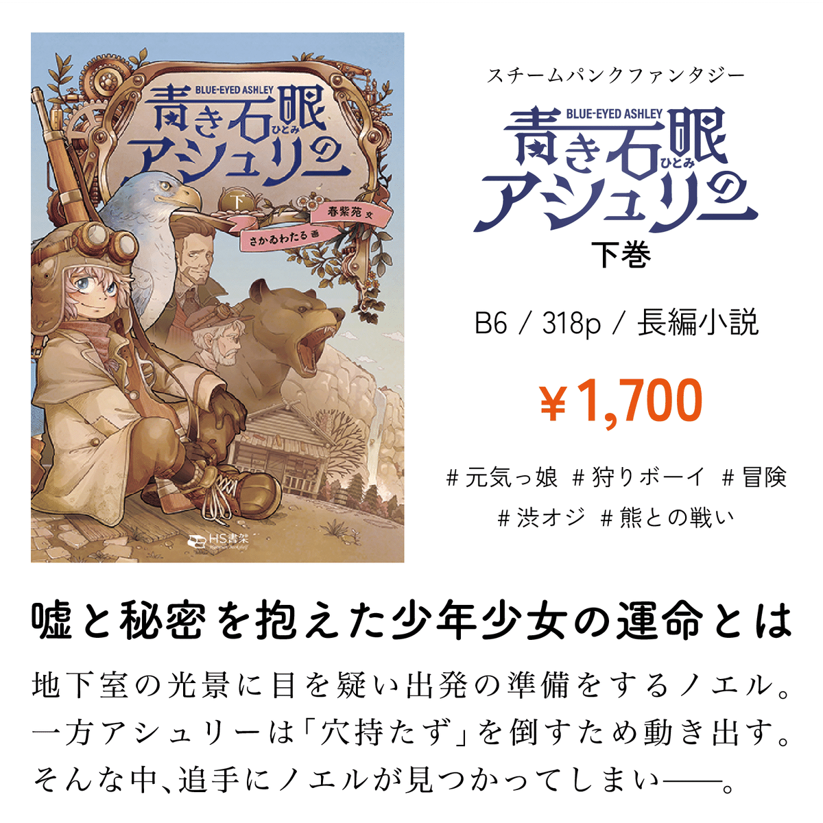 文学フリマ大阪13出店のお知らせ】長編ノベル第二弾が約2年半ぶりに