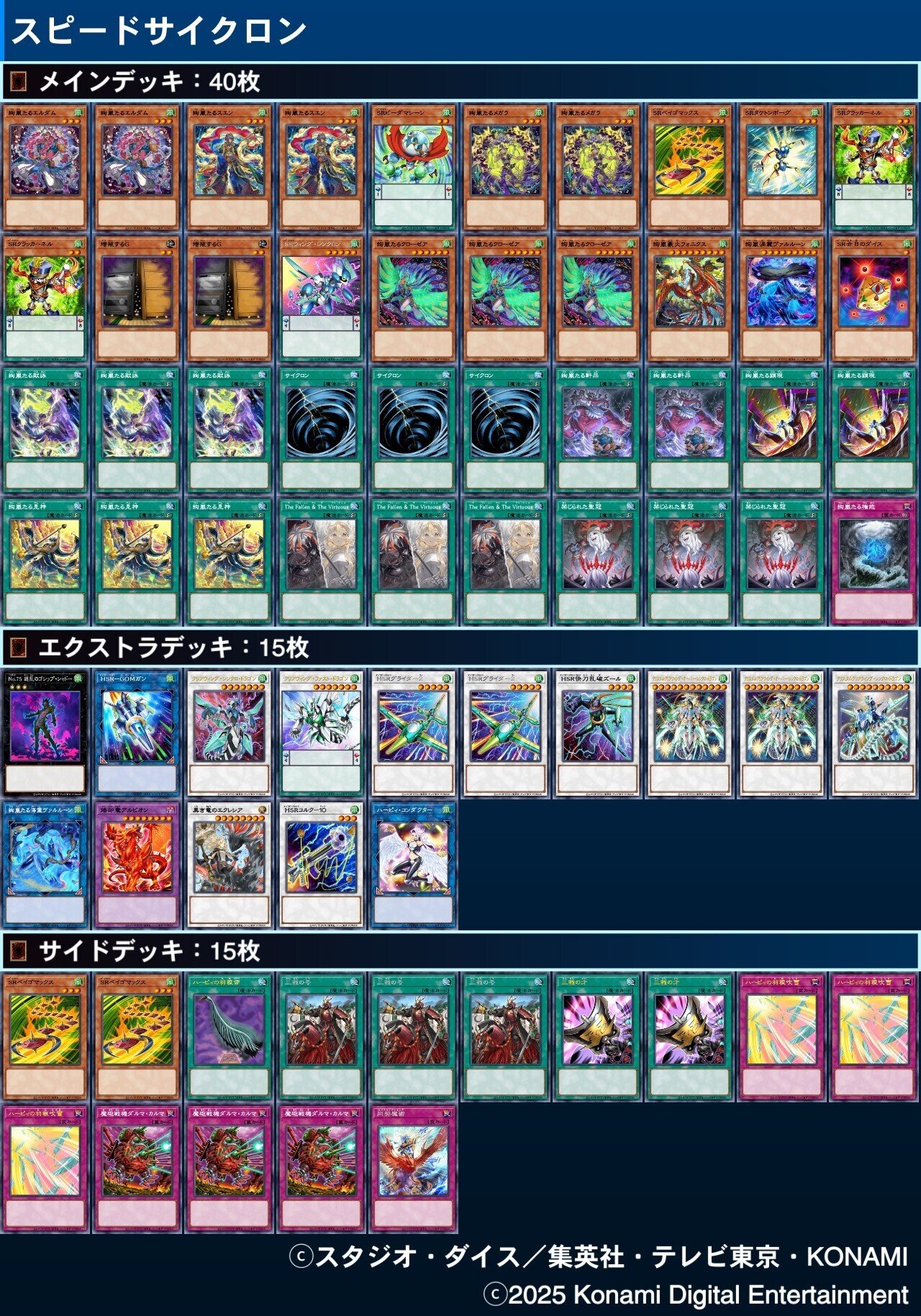 絢嵐+スピードロイド構築紹介｜C先輩