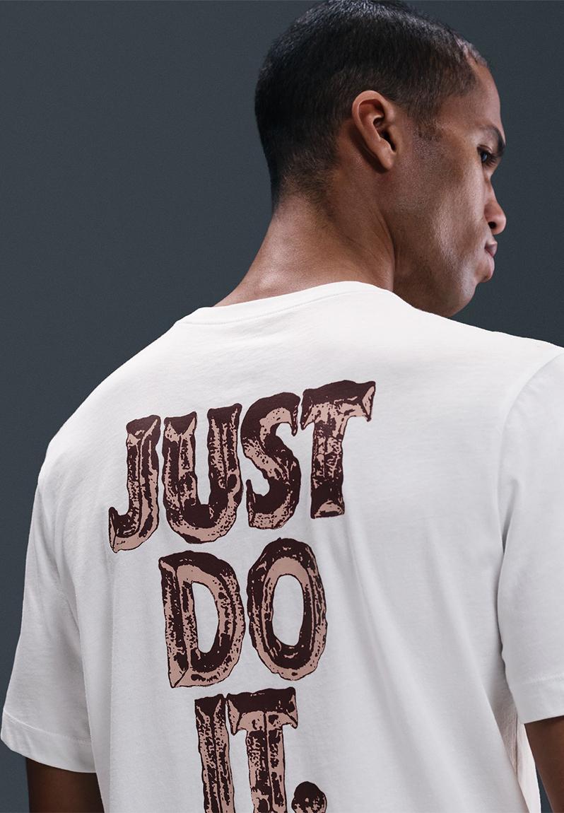 Nike Tee Just Do It - Suit White