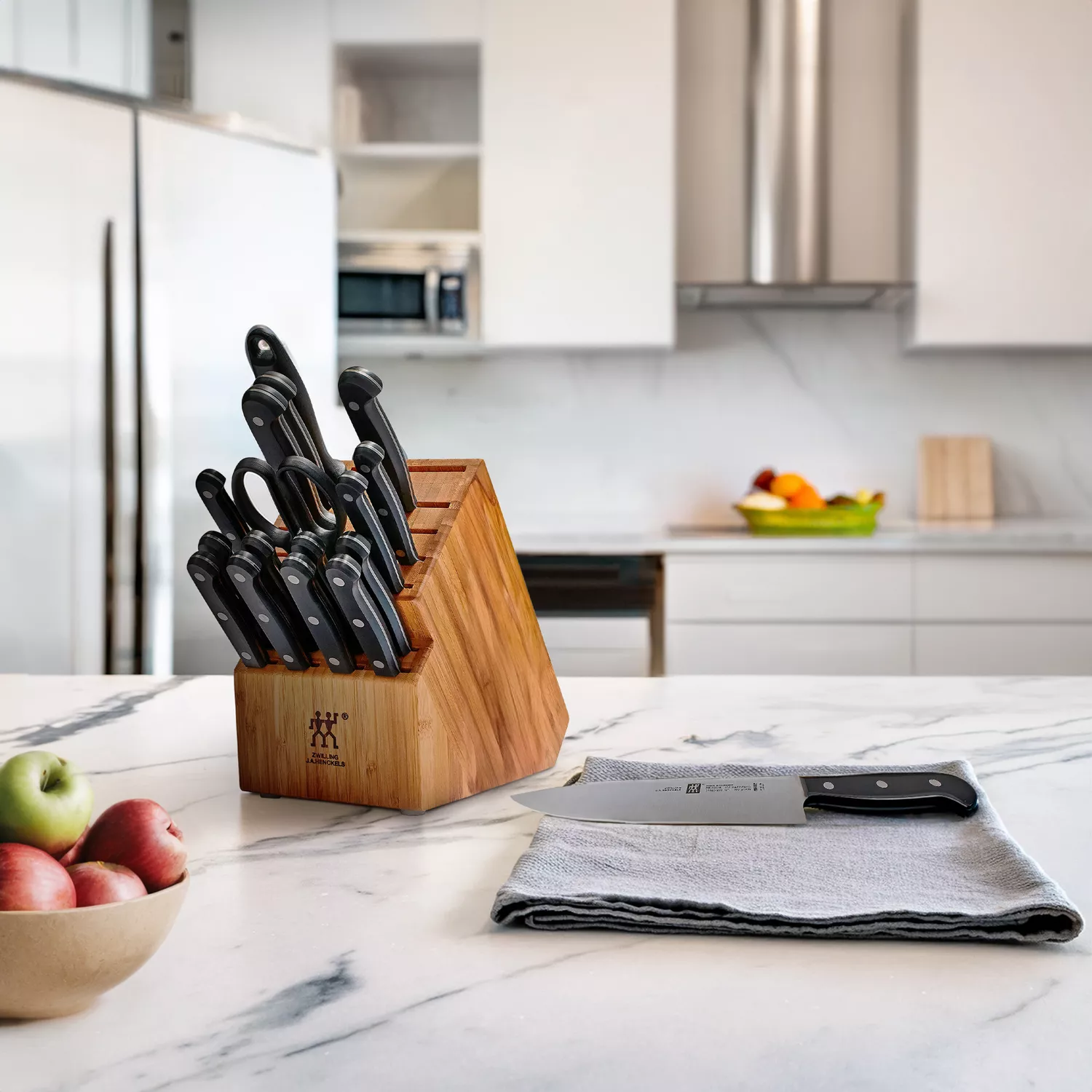 Zwilling J.A. Henckels Twin Gourmet 18-Piece Knife Block Set | Sur