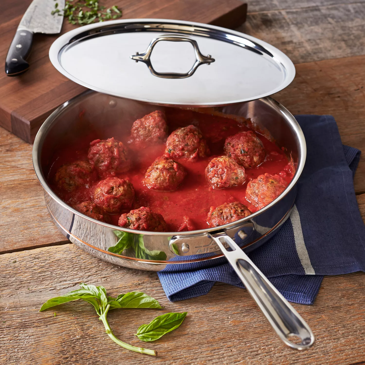 All-Clad Copper Core Sauté Pans | Sur La Table