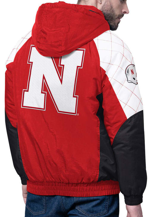 Starter Mens Red Nebraska Cornhuskers All Time Pro Full Winter