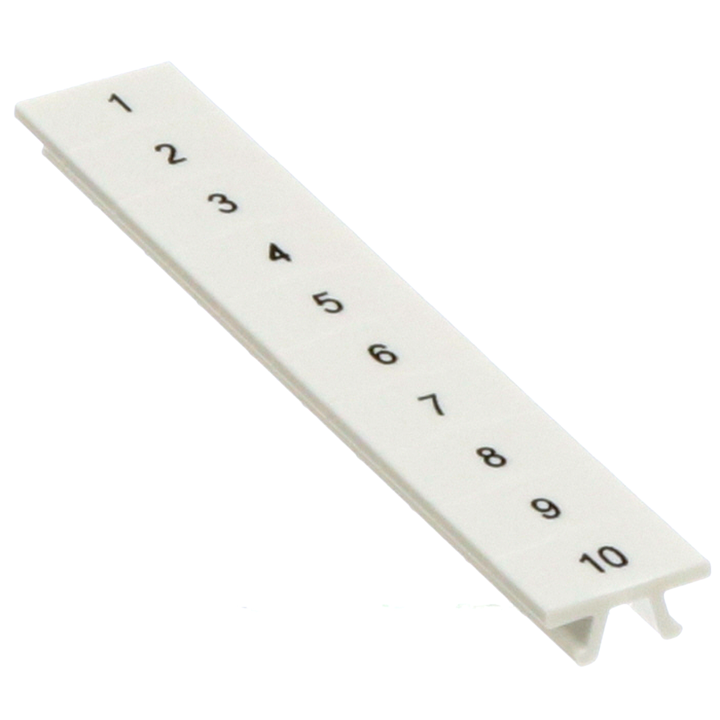 Phoenix Contact 1051029:0001 Terminal Block Marker Strip, White