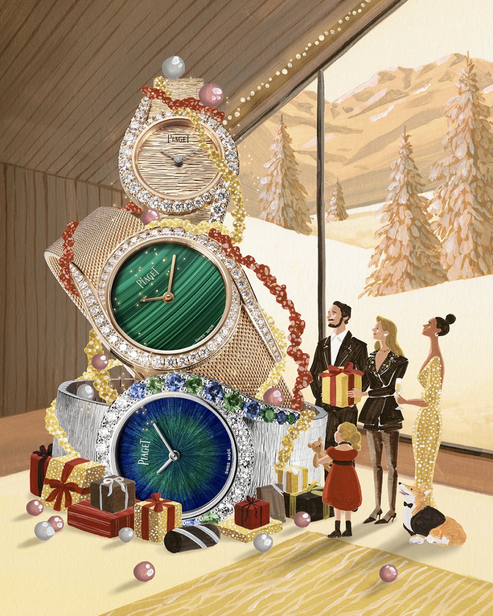 ピアジェのホリデーキャンペーン「PIAGET &YUKIKO NORITAKE