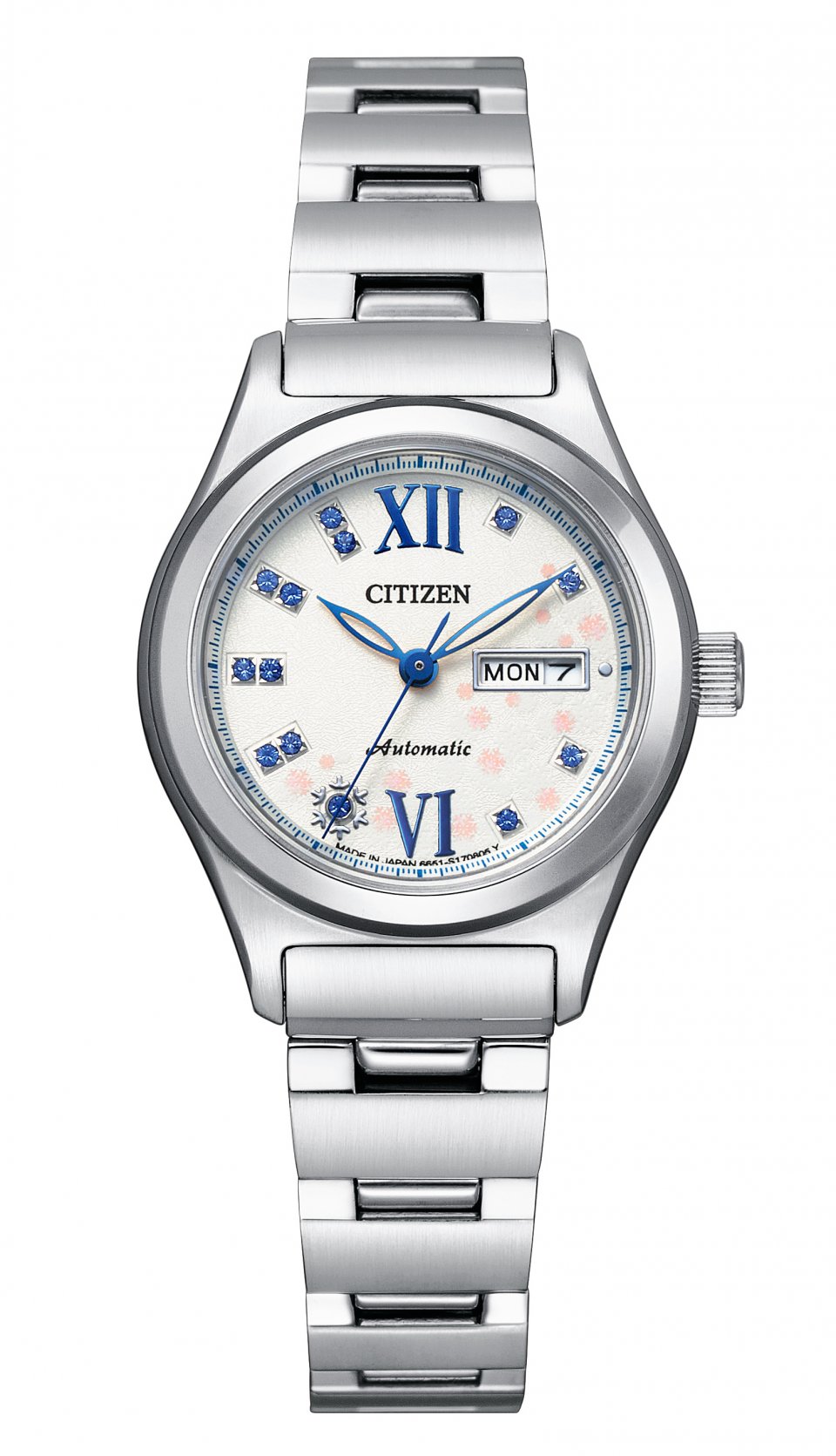 シチズンコレクション』から 「桜爛漫」着物の染柄をモチーフにした