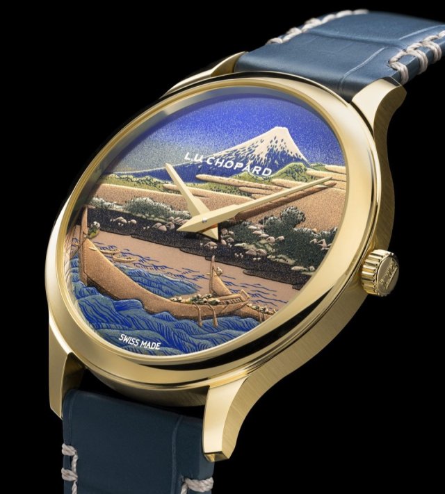 ショパール「L.U.C XP 漆 浮世絵」 “Inspirations from Japan