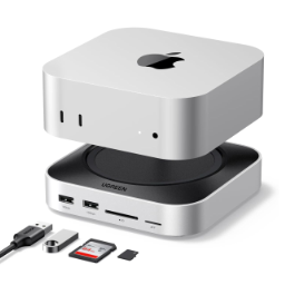 米UGREEN、USB-A/-CポートやSDカードリーダーを搭載し、NVMe SSDを1基