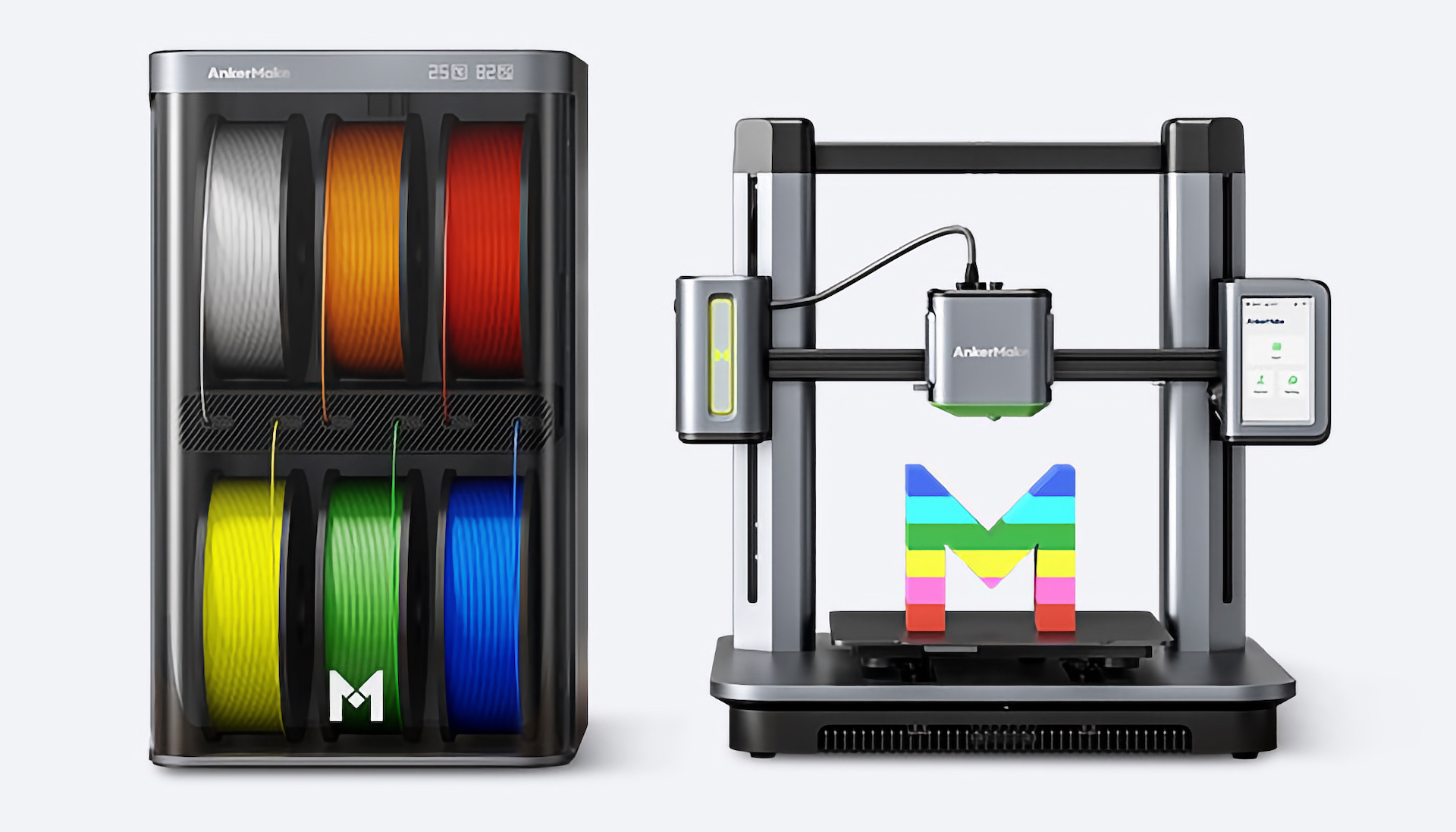 米Anker、初の3Dプリンター「AnkerMake M5」のオプションとして、6色の