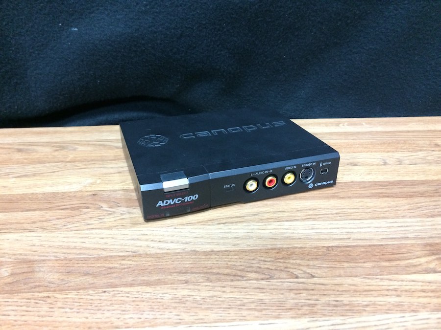 Canopus ADVC-100 Analog to Digital Converter – Apple Rescue of Denver