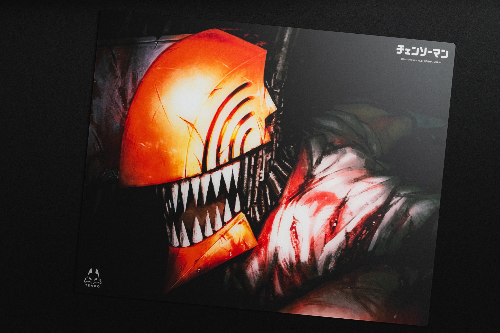 クマ Arbiter Studio チェンソーマン ガラスマウスパッド CHAINSAW MAN