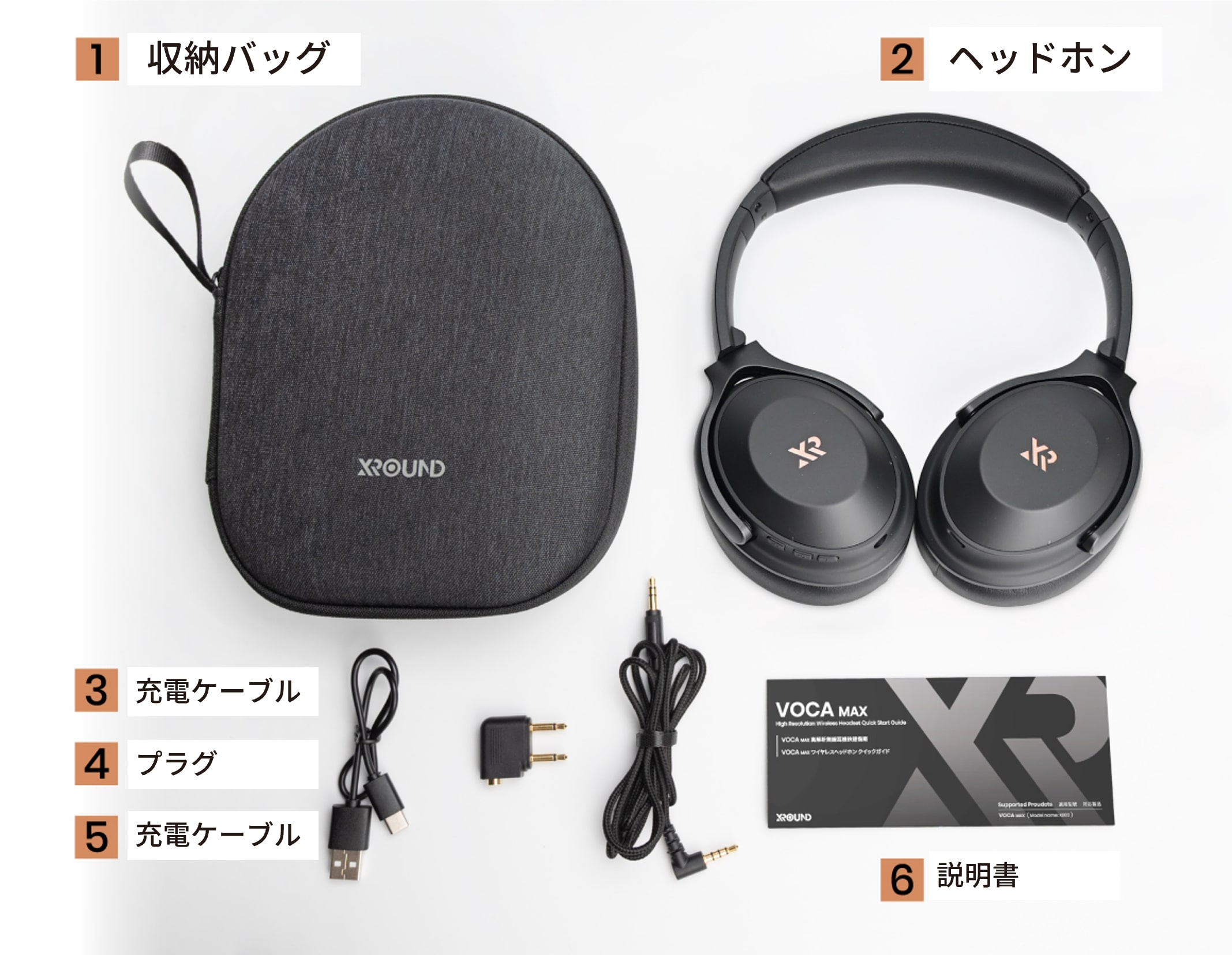 VOCA MAX - ノイズキャンセリングヘッドホン- 株式会社アーキサイト