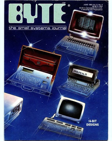 Byte Magazine Volume 08 Number 06 - 16-Bit Designs : Free Download
