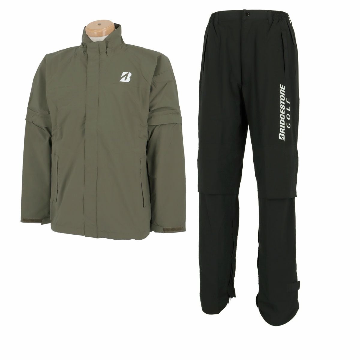 ブリヂストンゴルフ メンズ Suizing 水神 レインウェア 上下セット