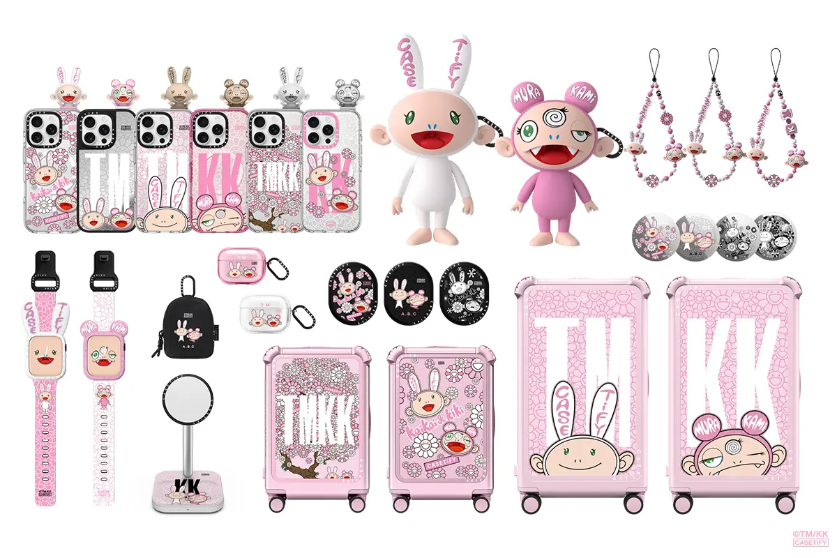 村上隆とCASETiFYのコラボ企画第2弾「TAKASHI MURAKAMI x CASETiFY