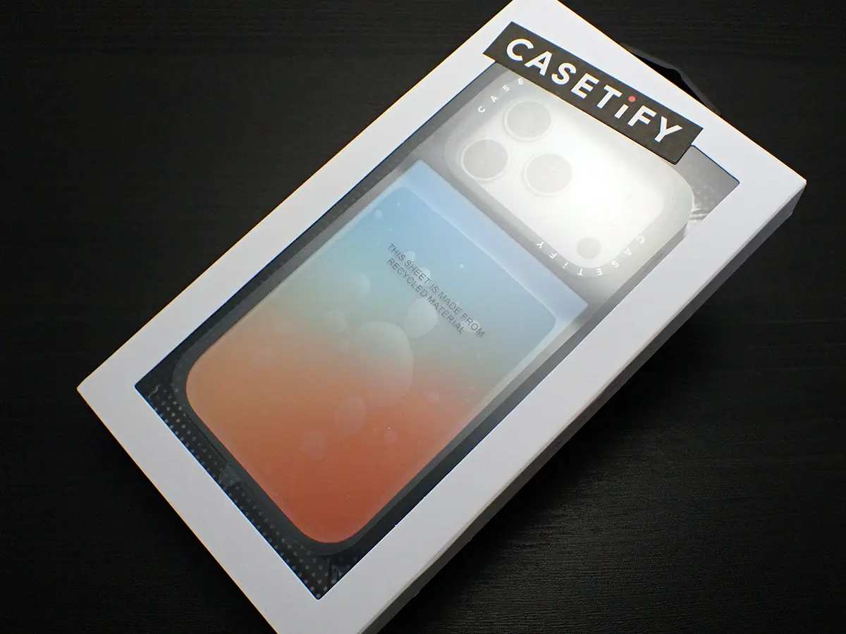 レビュー】CASETiFY iPhone 17 Pro用 グレーズケース MagSafe対応：柄