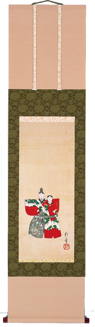 酒井抱一『 紙雛図』 | 特殊美術印刷 | 日経アート