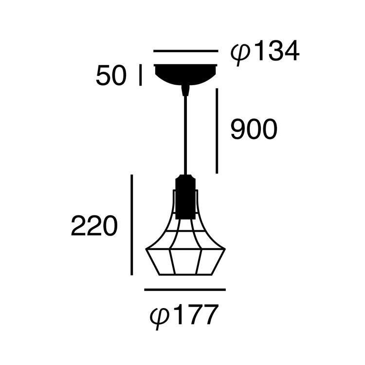 Polygonal-pendant A｜ARTWORKSTUDIO公式