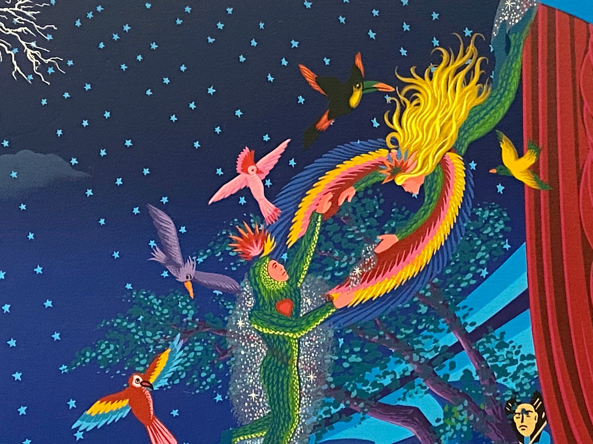 Tribute to Mozart Melanie Taylor Kent Serigraph Artist Signed