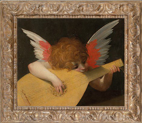奏楽の天使》 – 美術館所蔵・オークションハウス取扱い絵画のリ
