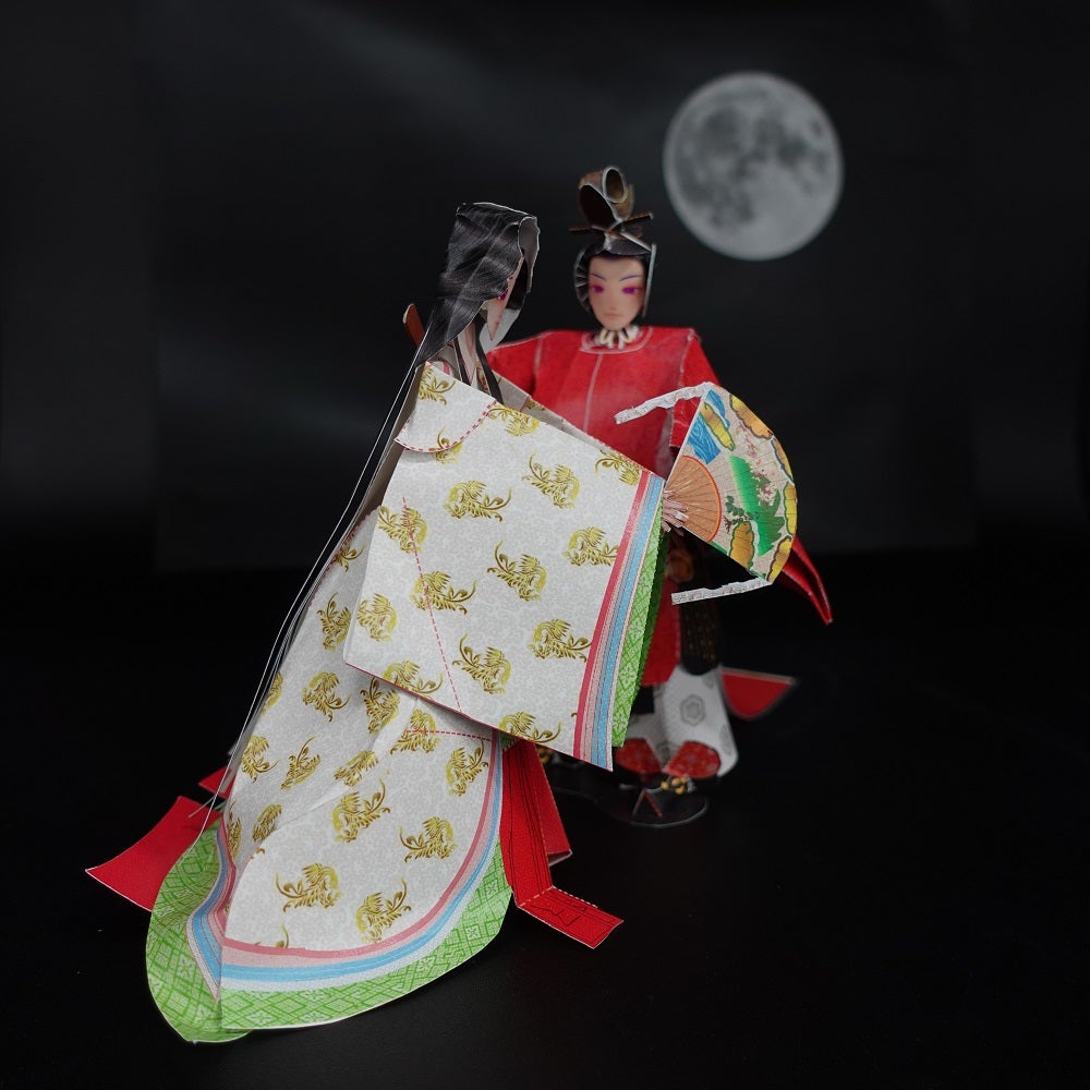 グッズ開封】制作5時間「光る君へ」公認ペーパークラフトで名場面再現