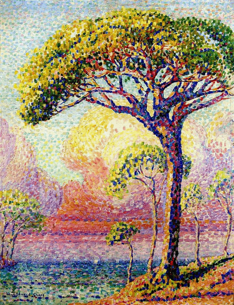 Pine, 1905 by Henri Edmond Cross: History, Analysis & Facts | Arthive