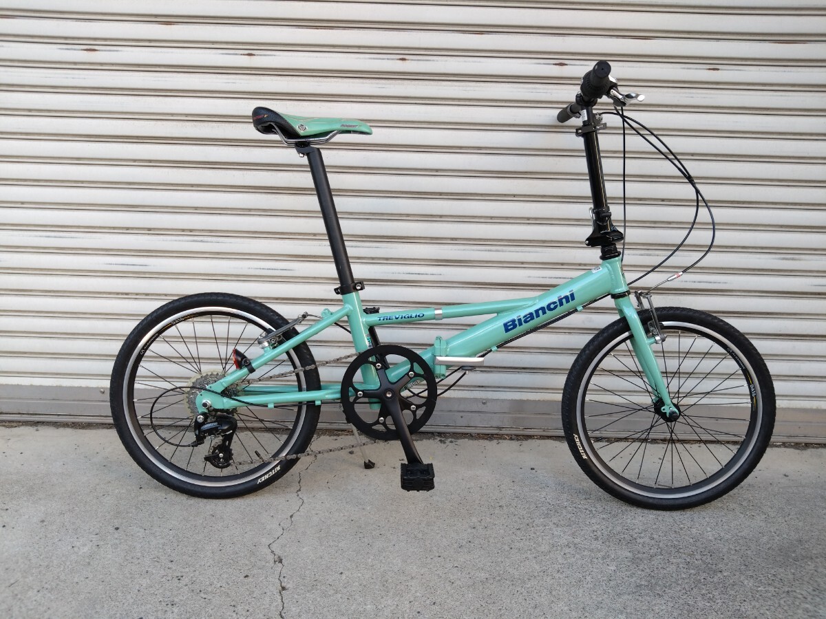 Yahoo!オークション -「ビアンキ」(折り畳み自転車) (車体)の落札相場