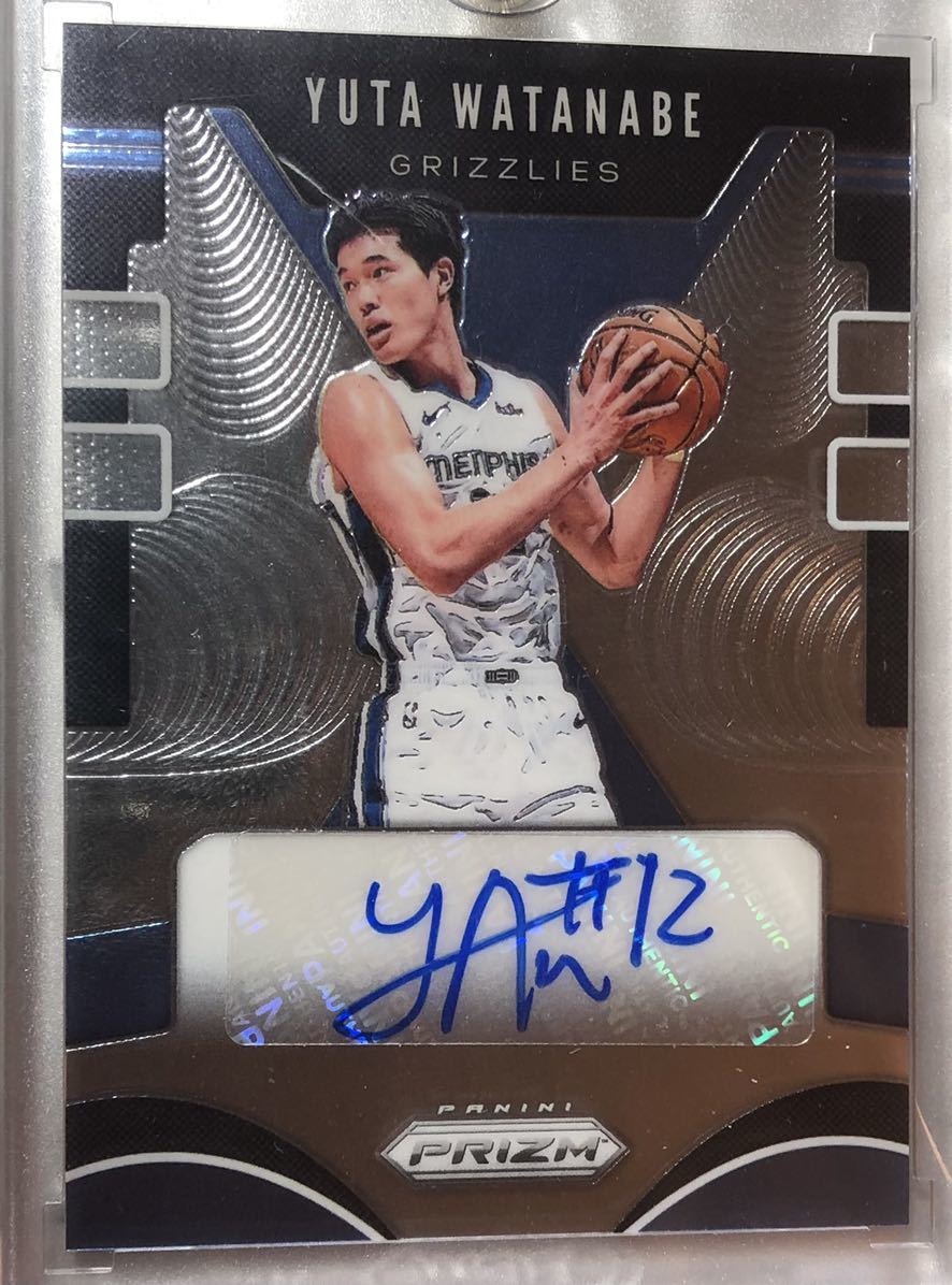 渡邊雄太 直筆サイン カード yuta watanabe auto Panini prizm NBA