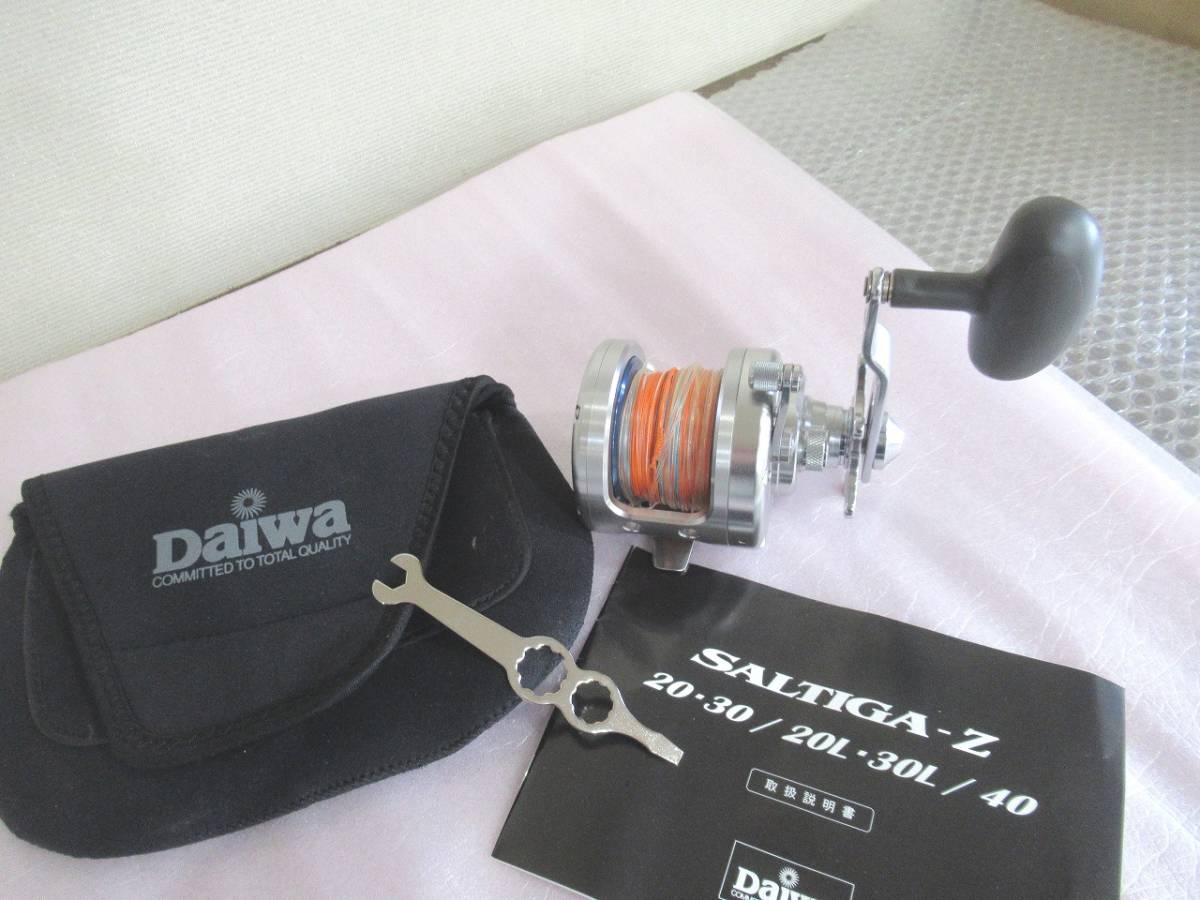 極 リール Daiwa ダイワ Z40 SALTIGA ソルティガ の入札履歴 - 入札者