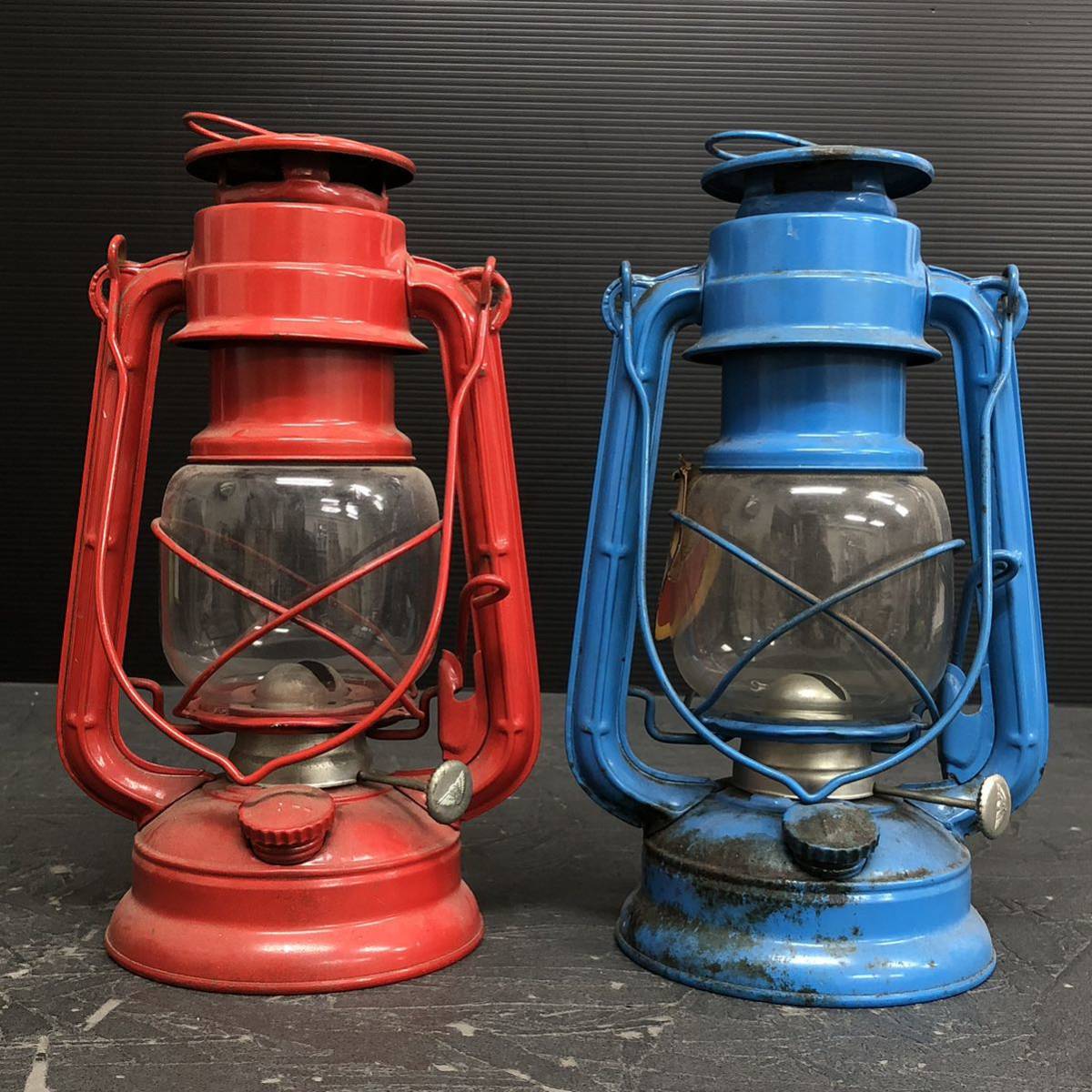 2個まとめて ビンテージ ランタン WINGED WHEEL No.400 日本製