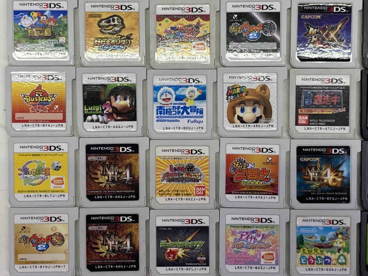 ニンテンドーDS/3DS ゲームソフトセット63本