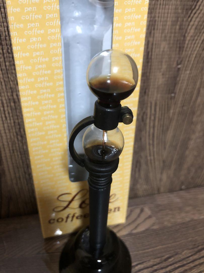 廃番品】サイフォンボールペン 箱付き 昭和レトロ コーヒーサイフォン