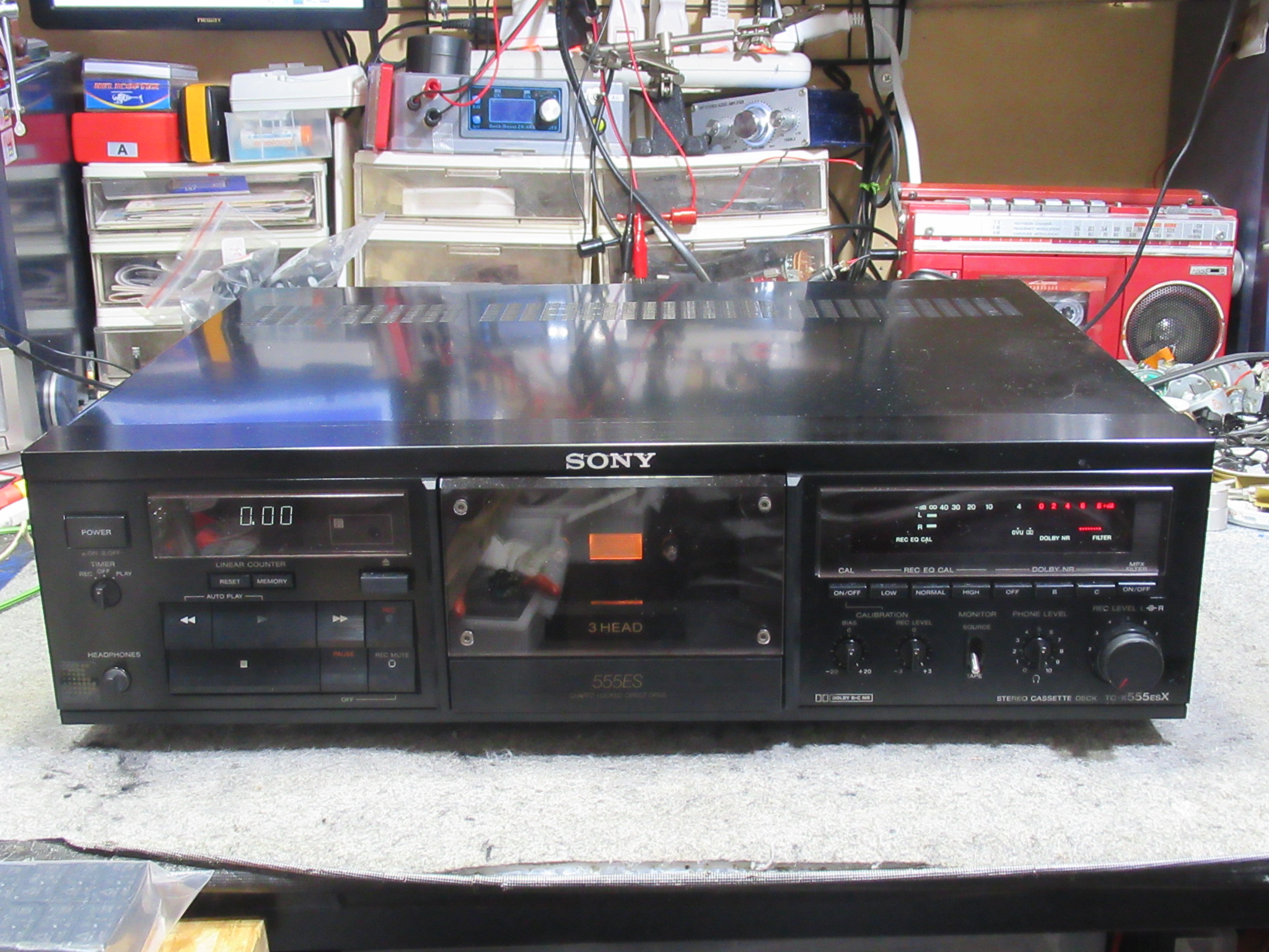 SONY TC-K555ESX 時々ヘッドが上がらない原因 – Audiolife － Enjoy
