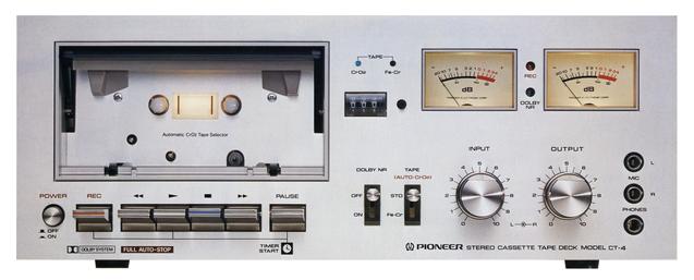 Pioneer of Pioneer CT-4 specifications