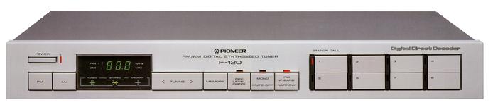 Pioneer F-120の仕様 パイオニア