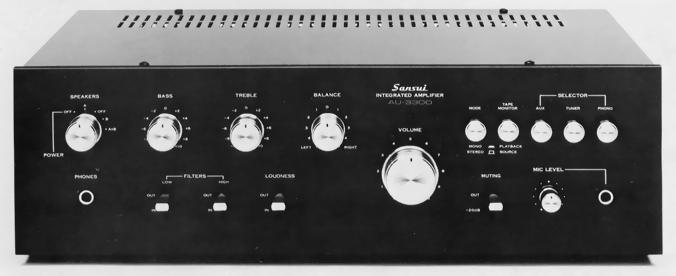 SANSUI AU-3300の仕様 サンスイ