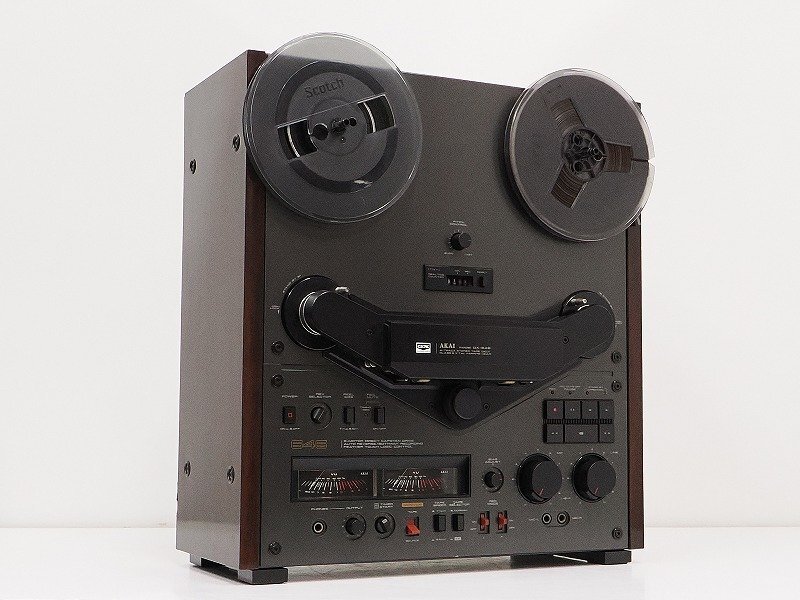 AKAI GX-646 オープンリールデッキ 10号リールテープ1本/空リール1本付