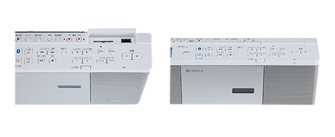 密閉型ネオジウムスピーカー搭載CDラジオ TY-ANX3 | ラインアップ | AUREX