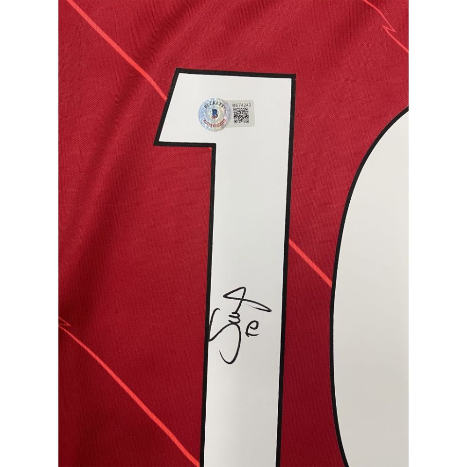 サディオ・マネ【直筆サイン入り】リバプールホームユニホーム